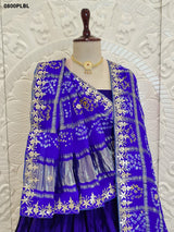 KcPc Pure Gajji Silk Lehenga & Dupptta With Gorgeous Gotapatti WorkBTU