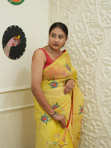 By New Launch Tissue Silk Bollywood Style With Silver Gotapatti Work Saree