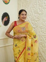 By New Launch Tissue Silk Bollywood Style With Silver Gotapatti Work Saree