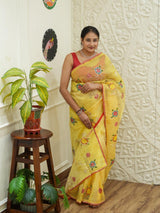 By New Launch Tissue Silk Bollywood Style With Silver Gotapatti Work Saree