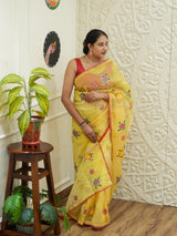 By New Launch Tissue Silk Bollywood Style With Silver Gotapatti Work Saree