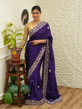 KcPc NewPremium HO Munga Silk Designer Saree with Zardosi & Gotapatti WorkAMT