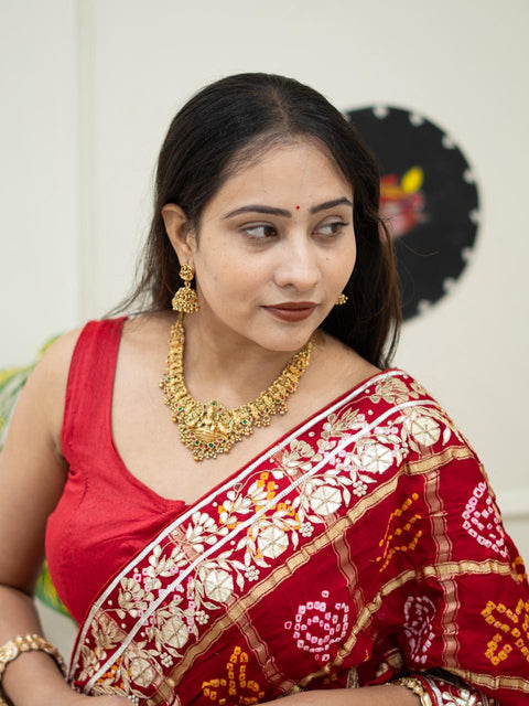 By Bandhani Style Lehanga With Festive Wear 