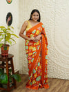By Printed Saree With Festive Wear