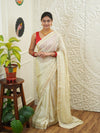 By Traditional Saree With Festive Wear