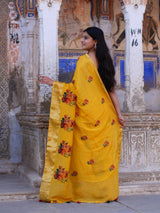 Buy New Royal Festive Collection Saree Featuring Intricate Kashida Embroidery KcPc