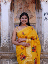 Buy New Royal Festive Collection Saree Featuring Intricate Kashida Embroidery KcPc
