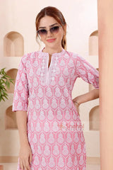 Buy New Elegant Chikankari Party Wear Kurti KcPc