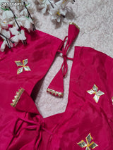 Buy HO Silk Designer Style Gota patti Work KcPc