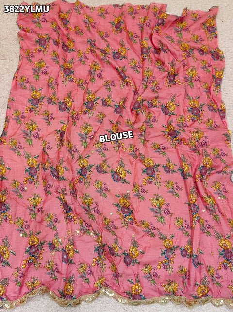 Buy Traditional Festive Wear Crepe Silk Printed Lehenga Kcpc