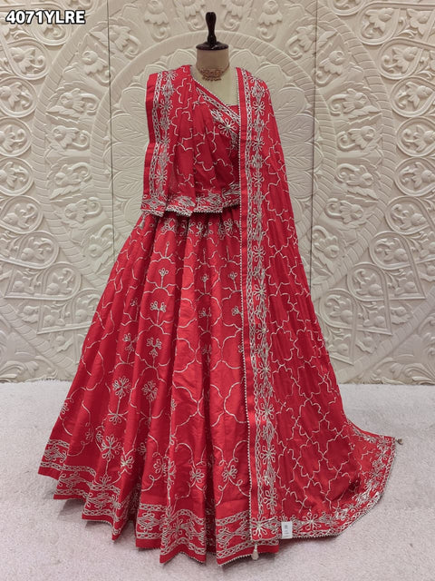 Buy Ho Silk GotaPatti Work Lehenga KcPc 