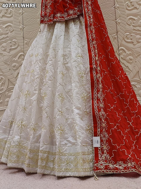 Buy Ho Silk GotaPatti Work Lehenga KcPc 