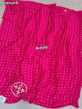Buy Gaji Silk Lehenha With GotaPatti Work Kcpc