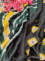 Buy Modal Silk Leheriya Saree with Gota Patti Work Kcpc 