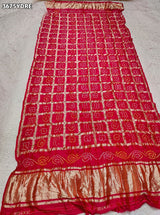 KcPc Traditional Modal Silk Gatchola Dupatta with Rich Jari Weaving MSC