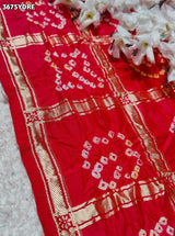KcPc Traditional Modal Silk Gatchola Dupatta with Rich Jari Weaving MSC