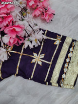 Buy Creap Silk Saree With Designer Style KcPc 