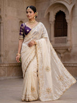 Buy Creap Silk Saree With Designer Style KcPc 
