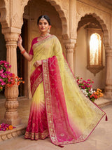 KcPc New Soft Chiffon Silk Festive Wear Sarees SWA