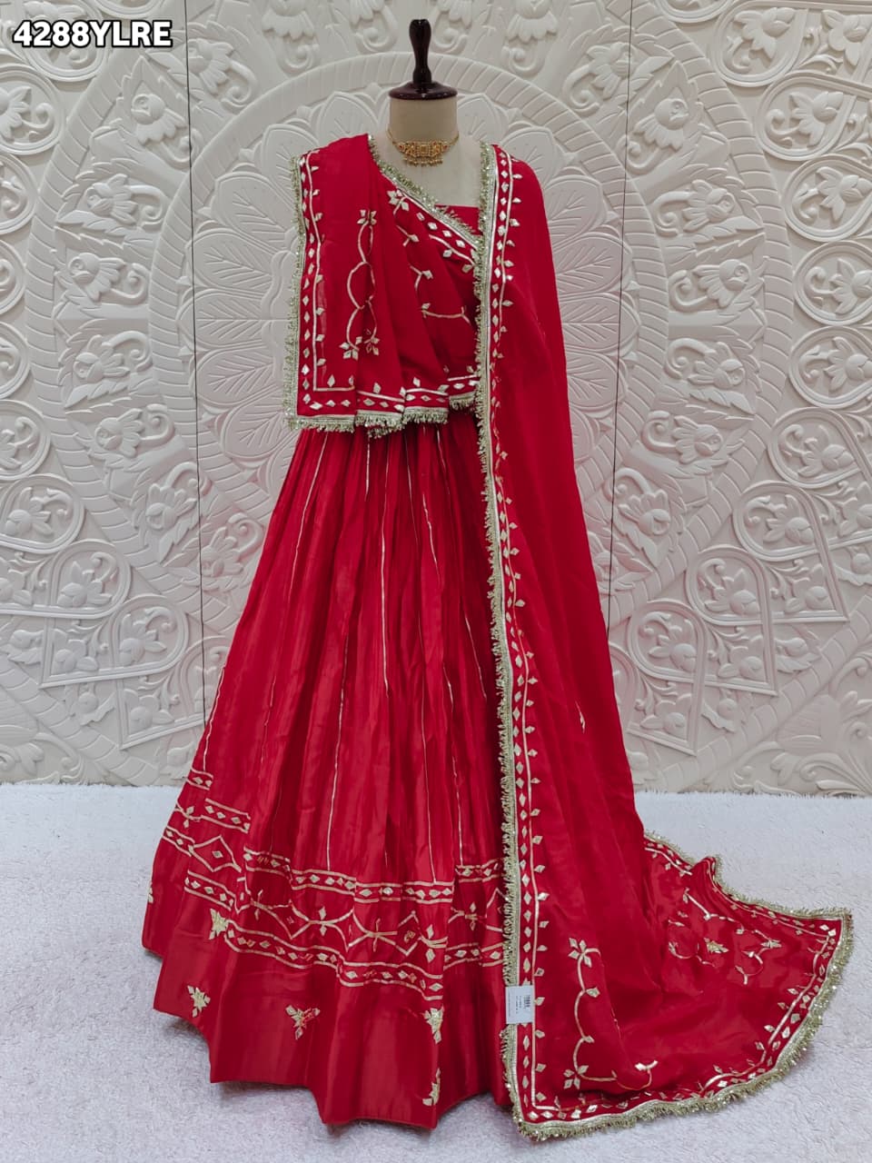KcPc Gaji Silk Designer Lehenga with Gotapatti Work RGC