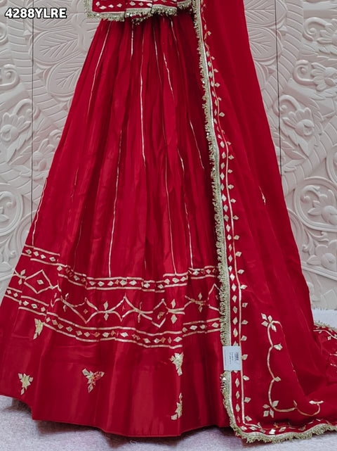 KcPc Gaji Silk Designer Lehenga with Gotapatti Work RGC