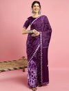 KcPc New Creap Silk Bandhani Style With CauselWear Saree APL