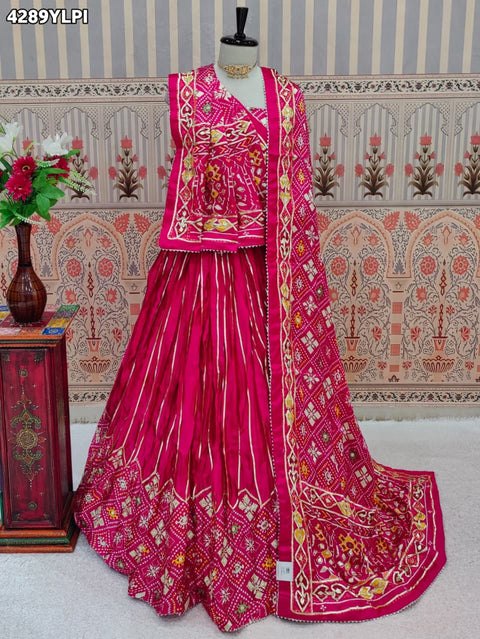 KcPc Elegant Gaji Silk Lehengas for Festive Celebrations RGC