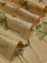 KcPc Elegant Tissue Silk Sarees with Traditional Tari WorkGAN