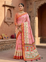 KcPc Traditional Kalamkari Sarees Designed with Modern EleganceGAN