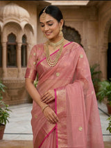 KcPc Discover Luxury and Tradition with Tissue Cotton Sarees AMT