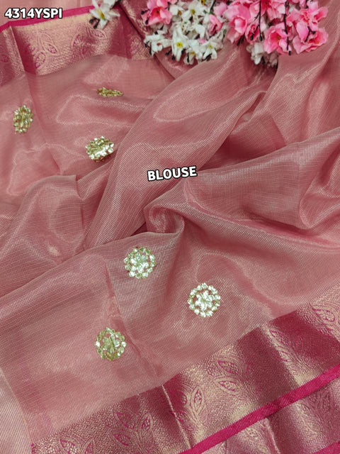 KcPc Discover Luxury and Tradition with Tissue Cotton Sarees AMT