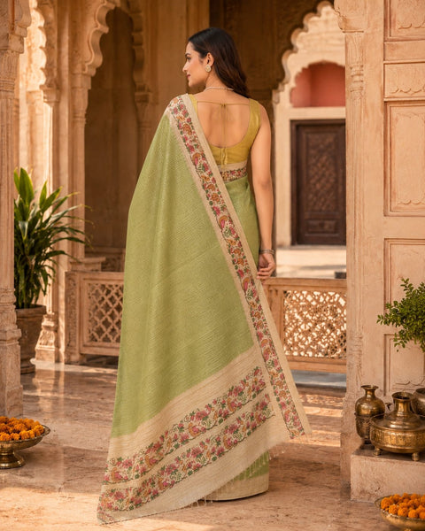 KcPc Royal Designer Saree with Rich Zari Weaving and Elegant Finish  VJT