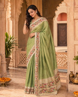KcPc Royal Designer Saree with Rich Zari Weaving and Elegant FinishVJT