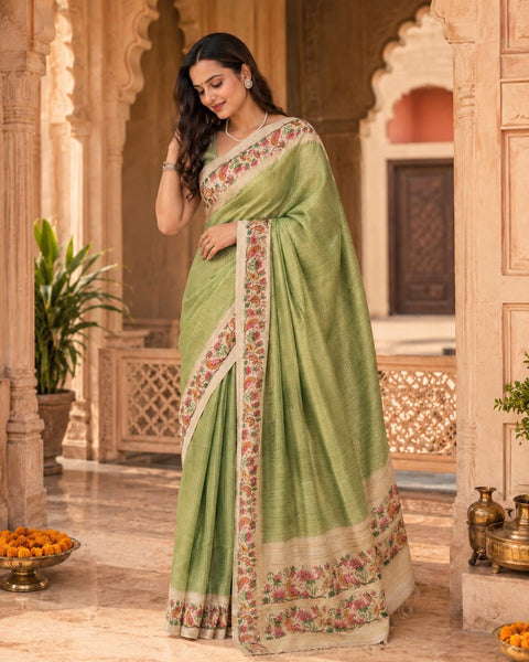 KcPc Royal Designer Saree with Rich Zari Weaving and Elegant Finish  VJT