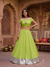 KcPc Classic Charm Traditional Cotton Silk Lehenga with Gota Detailing SSB