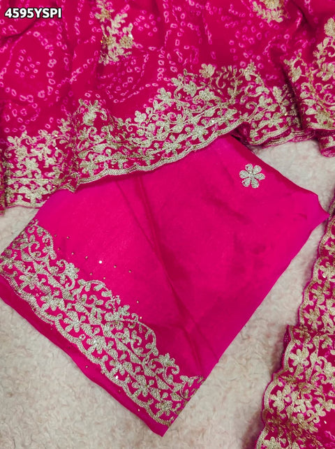 KcPc Premium Bandhani Sarees Crafted for Celebrations  SANJU