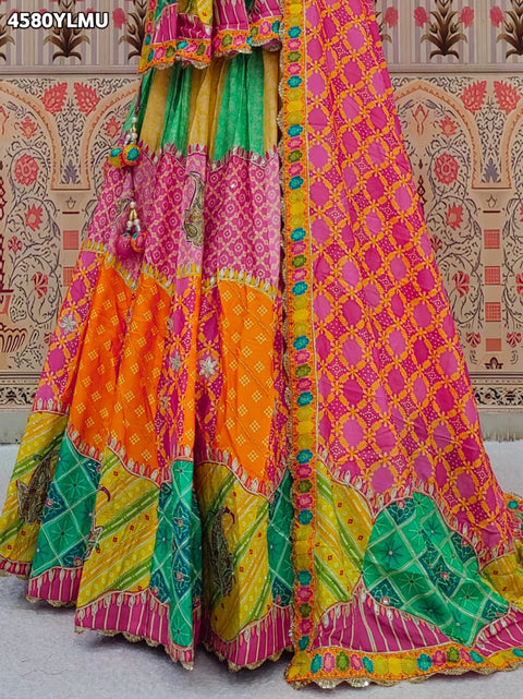 KcPc Crepe Silk Lehengas Featuring Stylish Prints and Beautiful Cutdana Detailing  BHUTA
