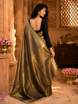 KcPc New Savi Palavi Inspired Banarasi Tissue Silk SareeNDA