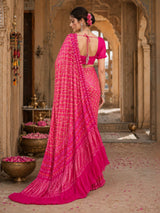 KcPc Premium Gaji Silk Bandhani Saree CollectionNAV