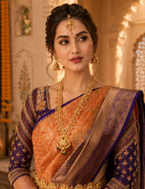 KcPc New Elegant Banarasi Style Saree in Premium Katan Tissue Silk AST