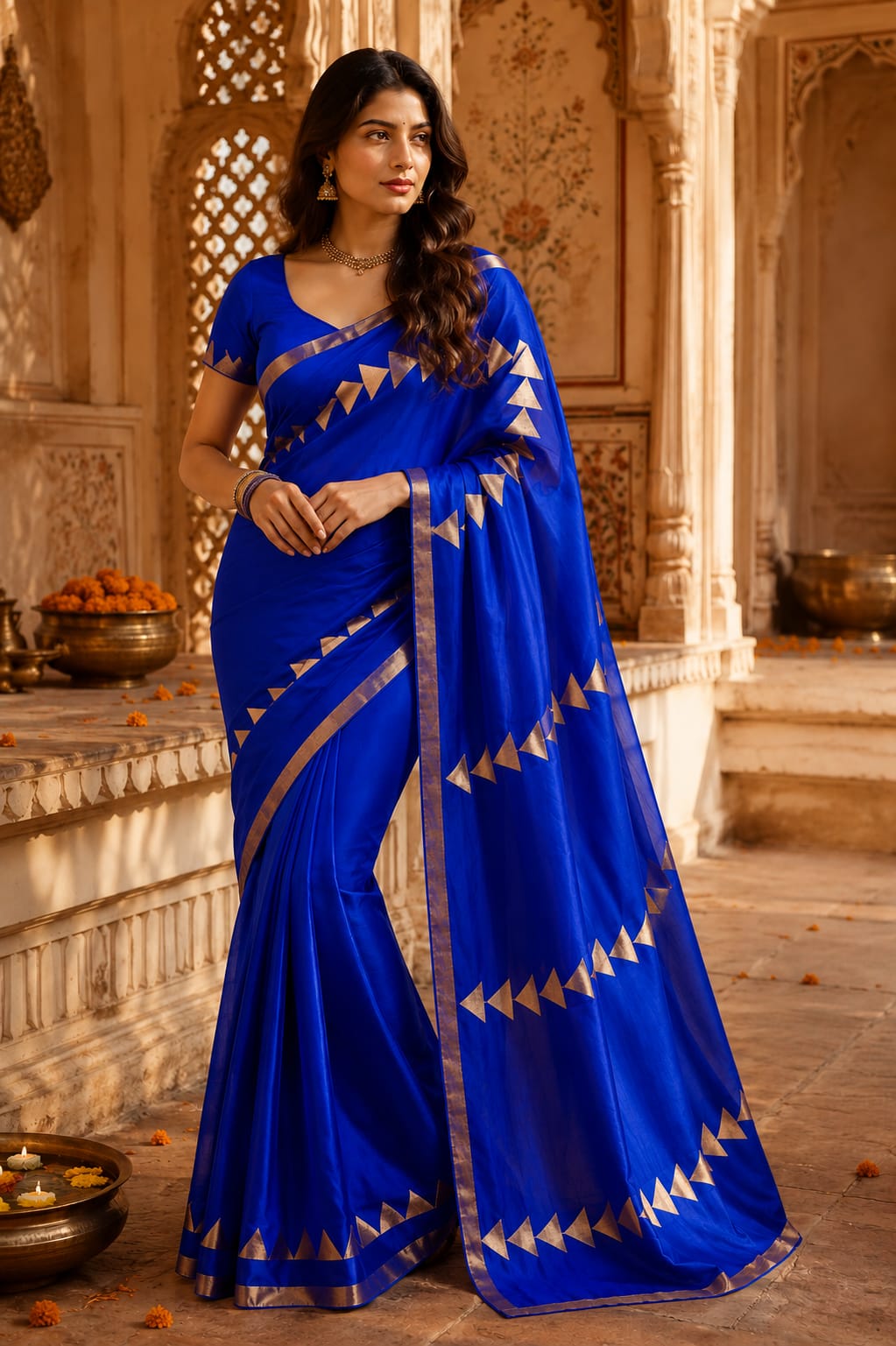 KcPc New Bollywood Banarasi Style Silk Saree Inspired by Sai PallaviNDA