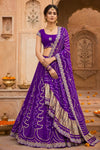 KcPc New Traditional Bandhani Gaji Silk Lehenga with Exquisite Gota WorkSFS