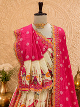 KcPc Crepe Silk Lehengas Designed with Elegant Cutdana Work for Festive WearBHUTA