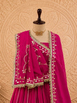 KcPc Premium Gaji Silk Lehenga with Rich Gotapatti Detailing RGC
