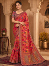 KcPc Luxury Banarasi Designer Saree with Heavy Embroidery WorkRB