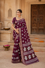 KcPc Traditional Cotton Silk Printed Saree CollectionSTL