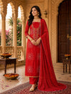 KcPc Luxury Modal Silk Bandhani Suit with Gotapatti EmbroideryJITEN