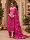 KcPc Luxury Gaji Silk Suit with Gotapatti Work JITEN