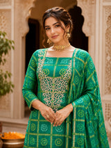 KcPc Premium Bandhani Suit Set for Women JITEN