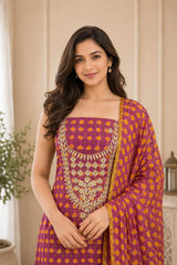 KcPc Beautiful Bandhani Suits for Special OccasionsKML